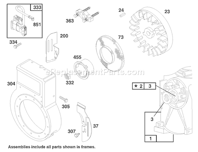 Page J Diagram and Parts List for 62924 7900001-7999999 - 1997 Toro Leaf Blower / Vacuum