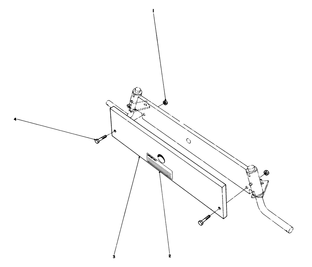 Counterweight Diagram and Parts List for 59046 6000001 - 6999999 Toro Lawn Tractor Accessories