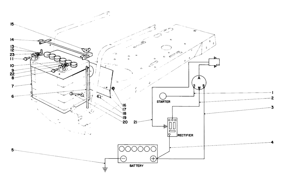 Electrical Diagram Diagram and Parts List for 57104 0000001 - 0999999 Toro Lawn Tractor
