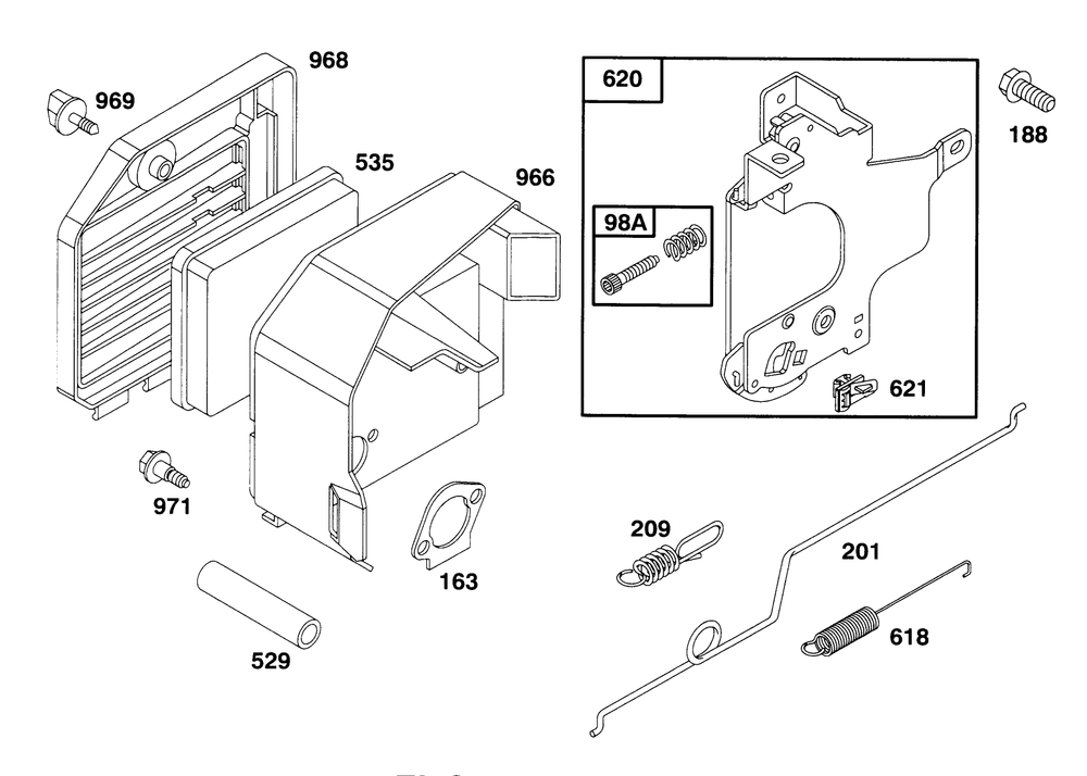 Engine Gts-150 Diagram and Parts List for 20928BC 59000001 - 59999999 Toro Lawn Mower