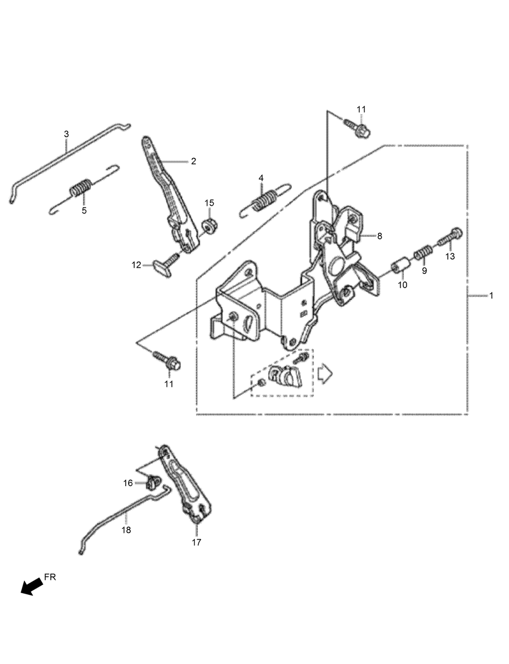 Control Assembly Diagram and Parts List for 2615 315000001 - 315999999 Toro Lawn Tractor Accessories
