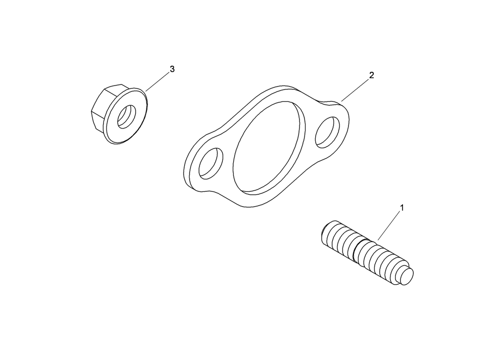 Exhaust Assembly Diagram and Parts List for 74291 (290000001-290999999)(2009) Toro Lawn Mower