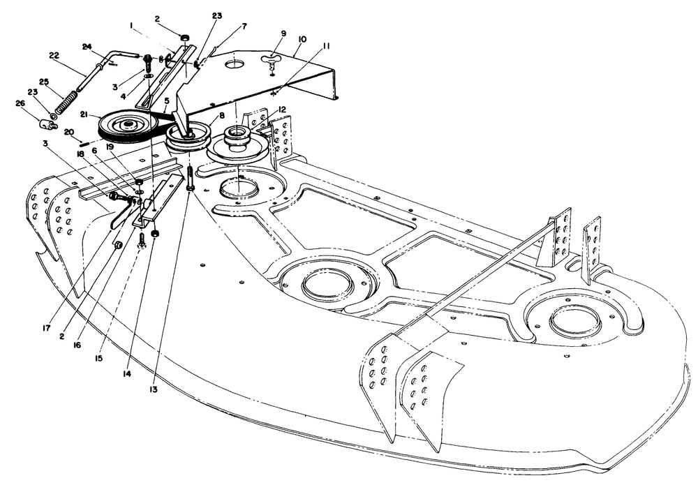 Grass Collection System Model No. 30751 (Optional)(Continued) Diagram and Parts List for 30718 2000001 - 2999999 Toro Lawn Tractor