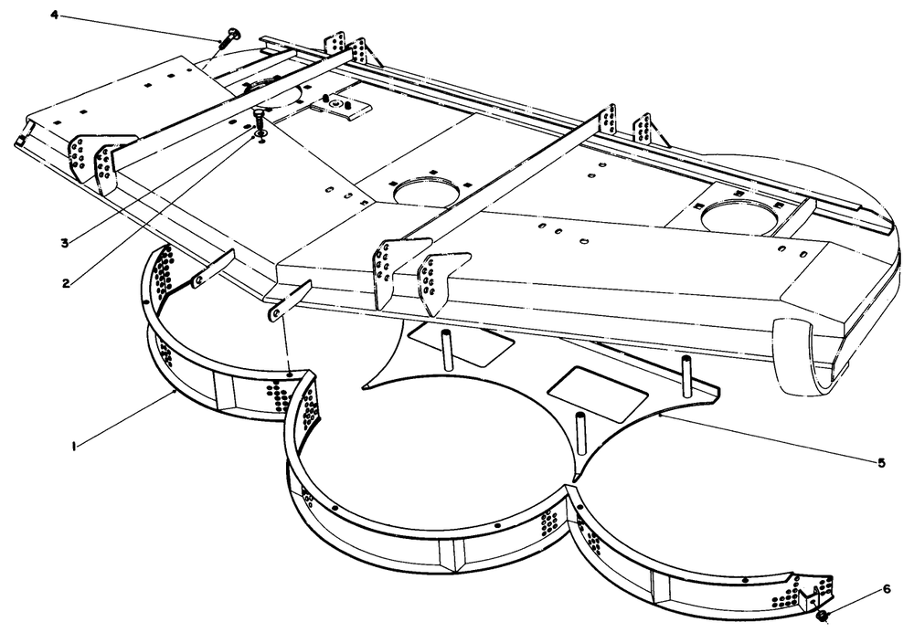 Mulcher Kit Model No. 30792 (Optional) (Used With Model 30562 Cutting Unit) Diagram and Parts List for 30562 20001 - 29999 Toro Lawn Mower