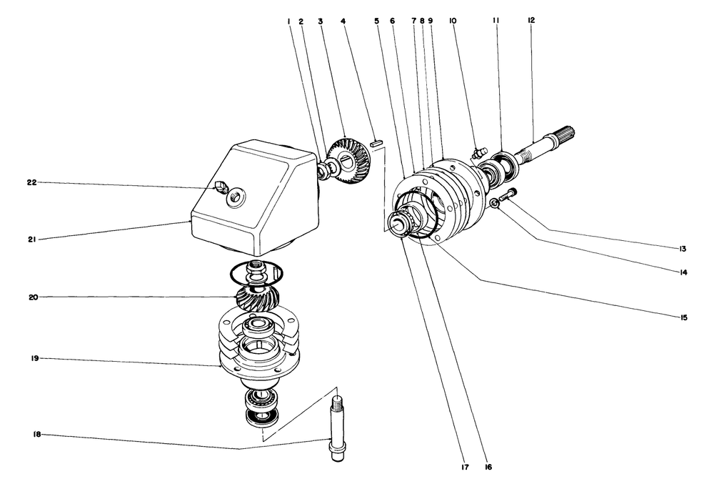 Gear Box Assembly 8-0909 Diagram and Parts List for 30545 80000001 - 89999999 Toro Lawn Mower