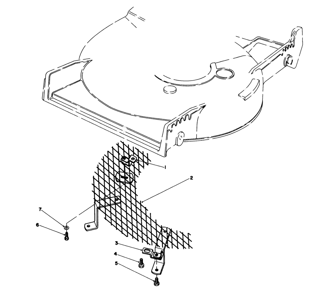 Leaf Shredder Kit Model No. 59157 (Optional) Diagram and Parts List for 20588C 8000001 - 8999999 Toro Lawn Mower