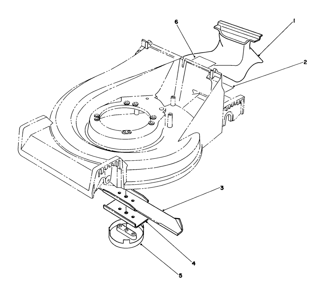 Mulching Kit Model No. 59181 (Optional) Diagram and Parts List for 27501 2000001 - 2999999 Toro Lawn Mower