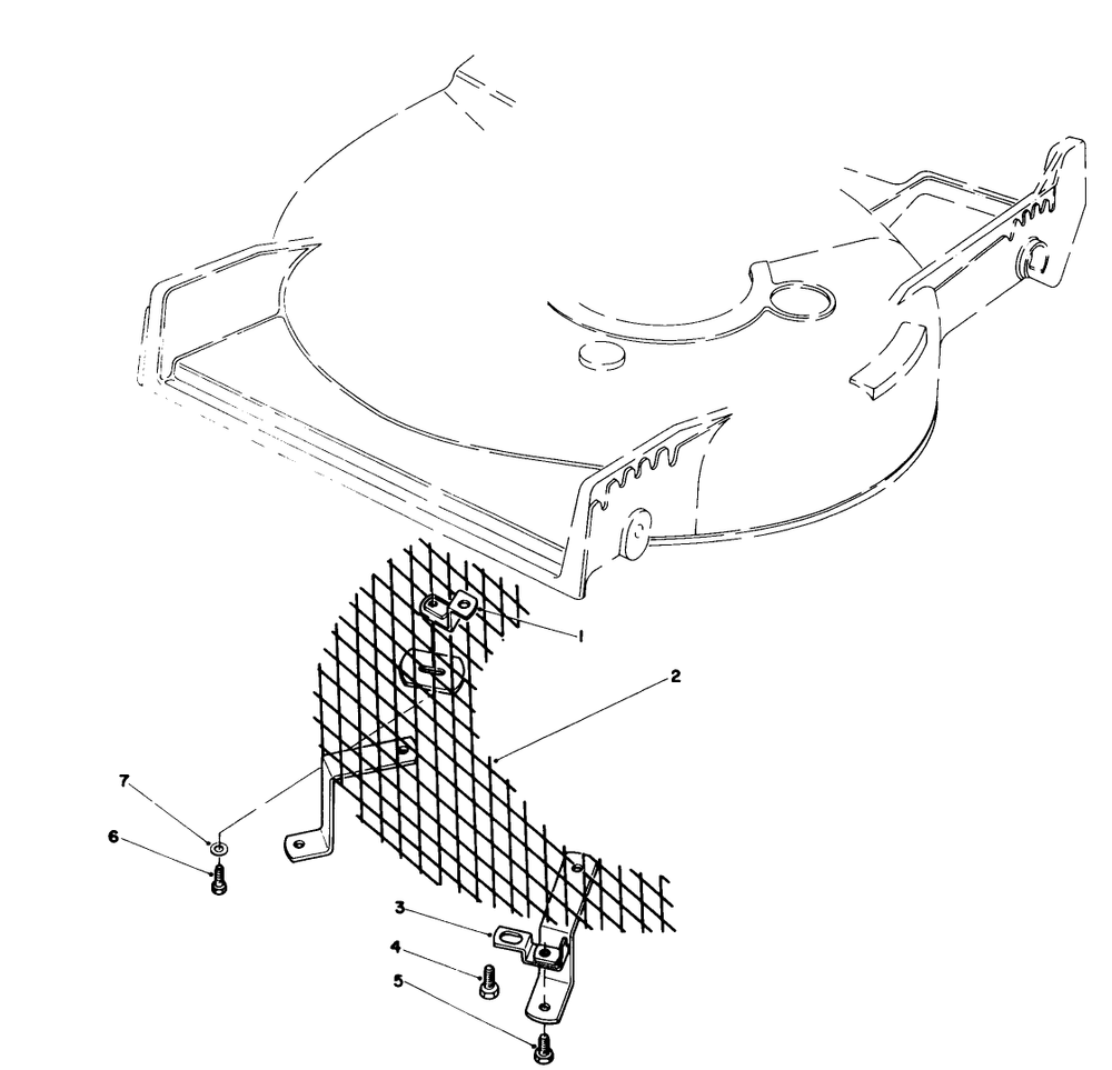 Leaf Shredder Kit Model No. 59157 (Optional) Diagram and Parts List for 20676 5000001 - 5999999 Toro Lawn Mower