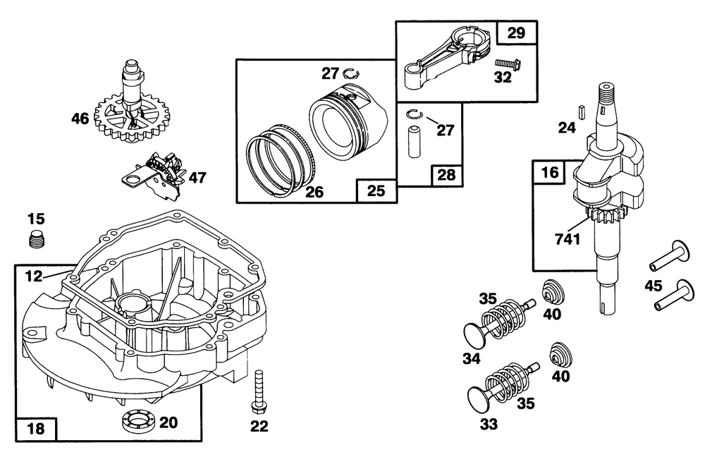 Engine Briggs & Stratton Model 12f802-0667-01 Diagram and Parts List for 20913B 69000001 - 69999999 Toro Lawn Mower