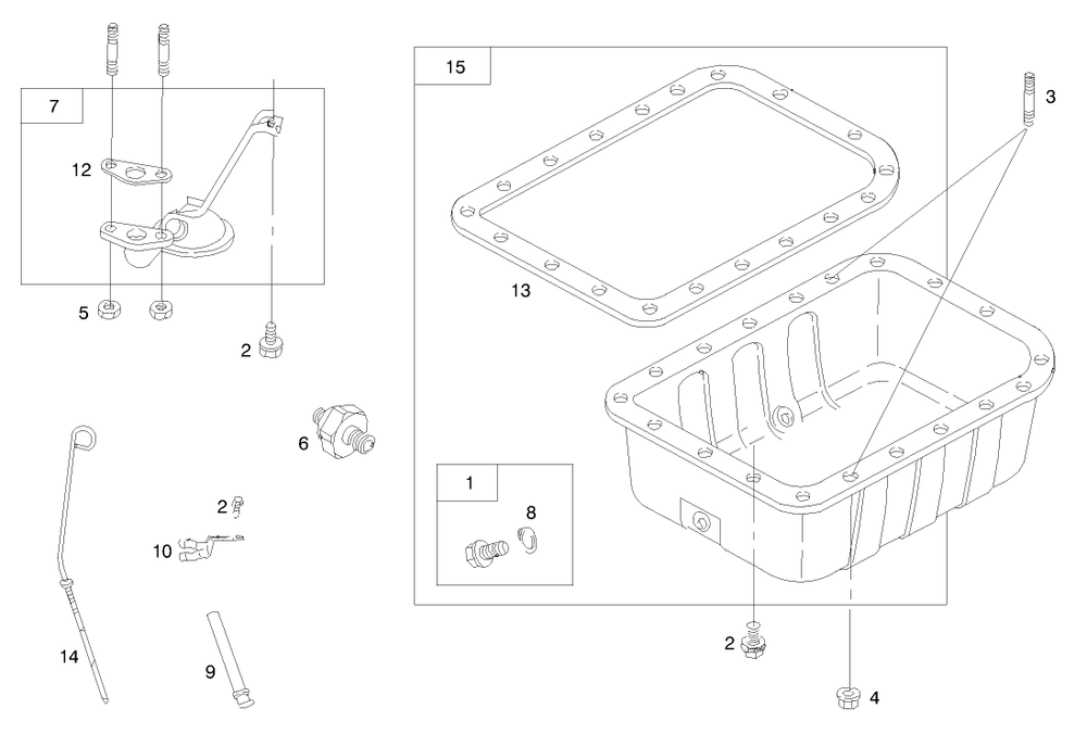 Engine Assembly Diagram and Parts List for 73550 8900001 - 8999999 Toro Lawn Tractor