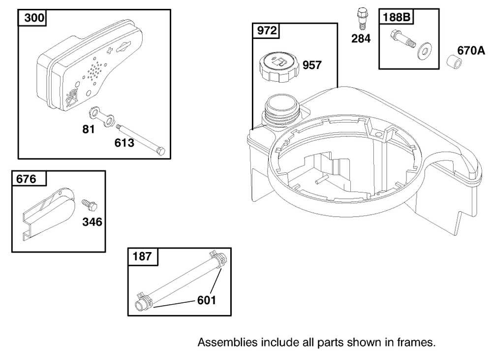 Engine Briggs & Stratton Model 12f802-1767-E1 Diagram and Parts List for 20808 9900001 - 9999999 Toro Lawn Mower