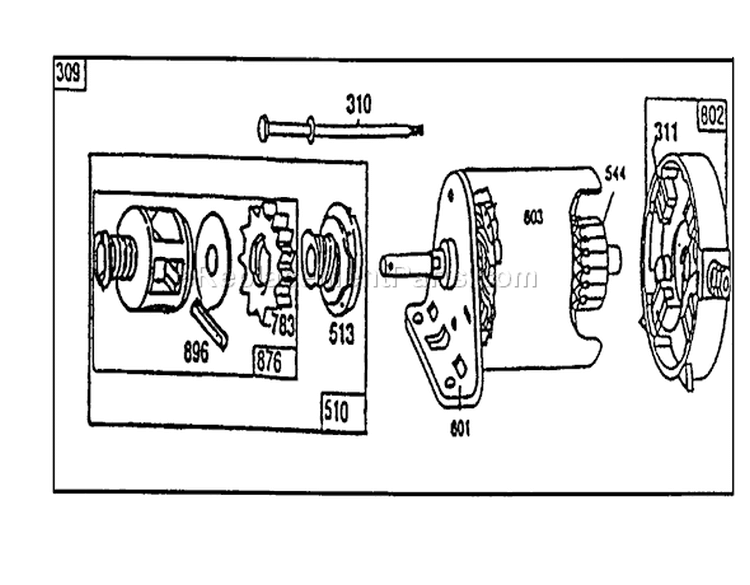 Page M Diagram and Parts List for 70040 49000001-49999999 - 1994 Toro Lawn Tractor
