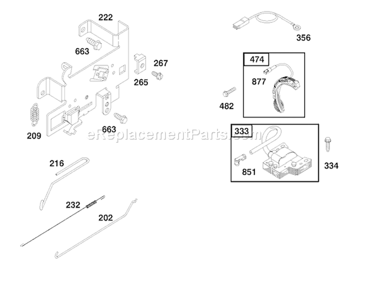 Page J Diagram and Parts List for 70041 8900001-8999999 - 1998 Toro Lawn Tractor