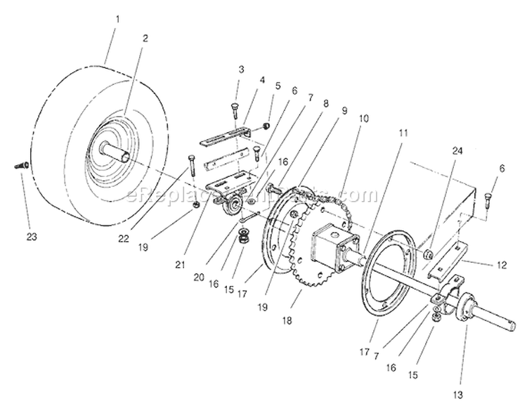 Seat & Gas Tank Assembly Diagram and Parts List for 70041 8900001-8999999 - 1998 Toro Lawn Tractor