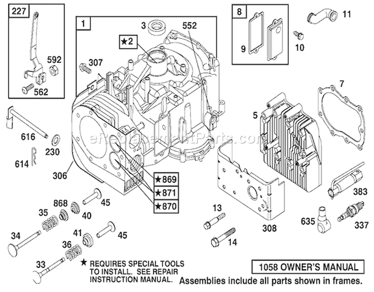 Page E Diagram and Parts List for 70044 210000001-210999999 - 2001 Toro Lawn Tractor