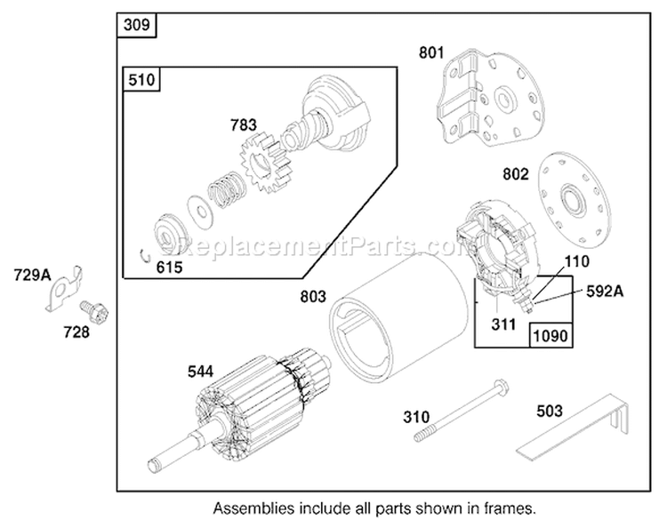 Page K Diagram and Parts List for 70044 9900001-9999999 - 1999 Toro Lawn Tractor