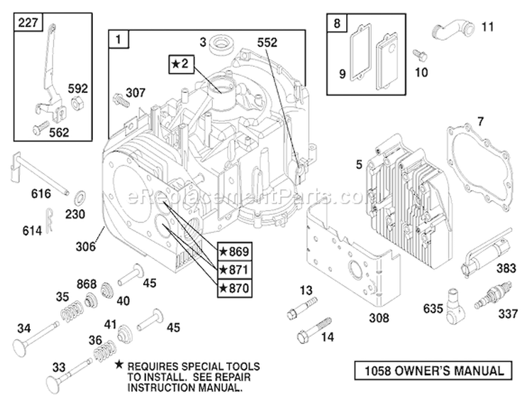 Page F Diagram and Parts List for 70060 89000001-89999999 - 1998 Toro Lawn Tractor