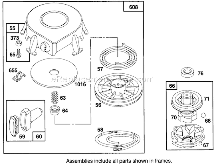 Page K Diagram and Parts List for 70120 4900001-4999999 - 1994 Toro Lawn Tractor