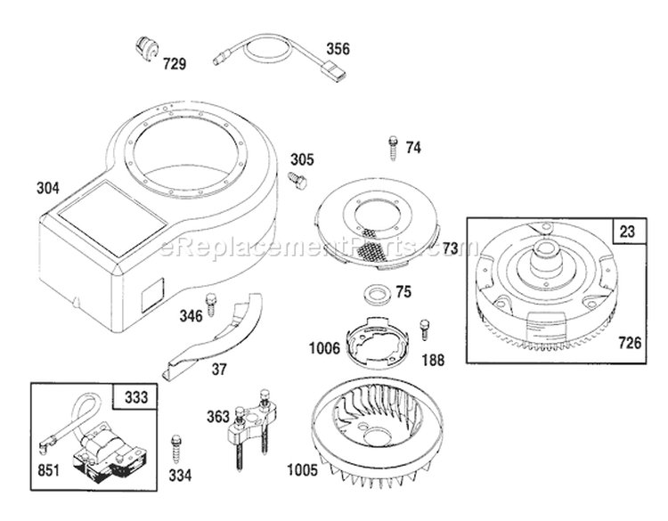 Page J Diagram and Parts List for 70080 5900001-5999999 - 1995 Toro Lawn Tractor