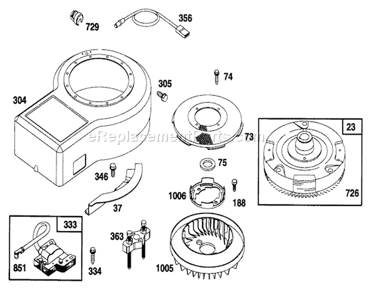 Page J Diagram and Parts List for 70080 6900001-6999999 - 1996 Toro Lawn Tractor