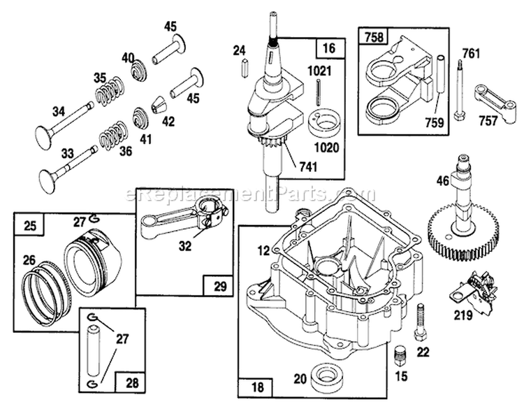 Page F Diagram and Parts List for 70080 6900001-6999999 - 1996 Toro Lawn Tractor
