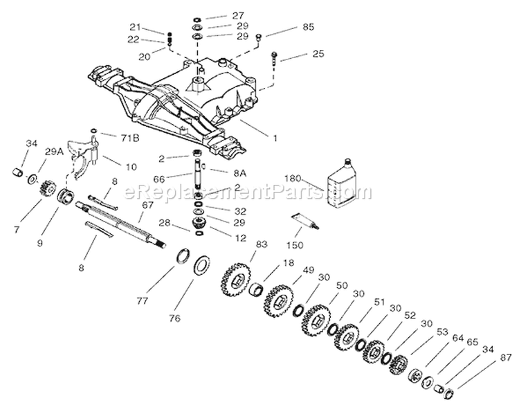 Cover Assembly Peerless Diagram and Parts List for 70125 220000001-220999999 - 2002 Toro Lawn Tractor