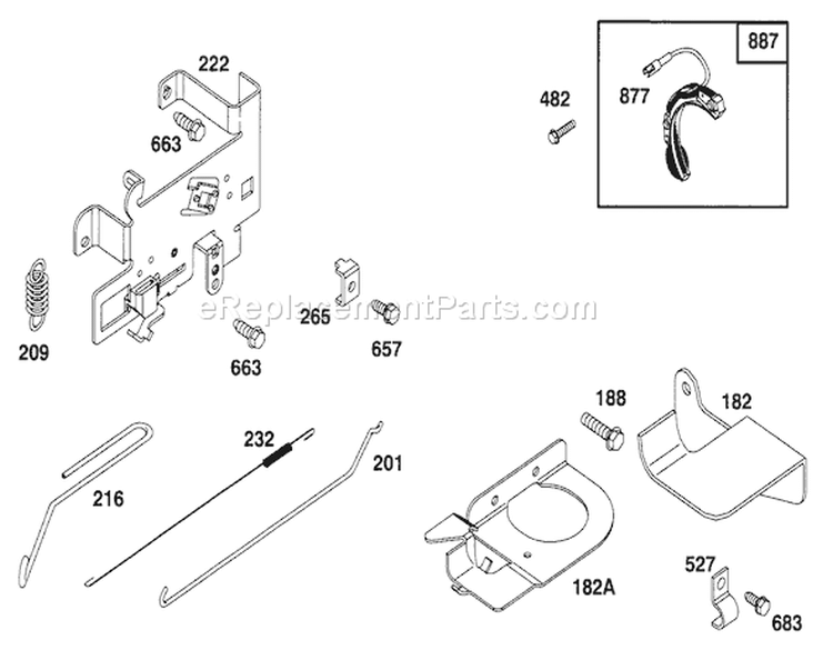 Page H Diagram and Parts List for 70131 6900001-6999999 - 1996 Toro Lawn Tractor