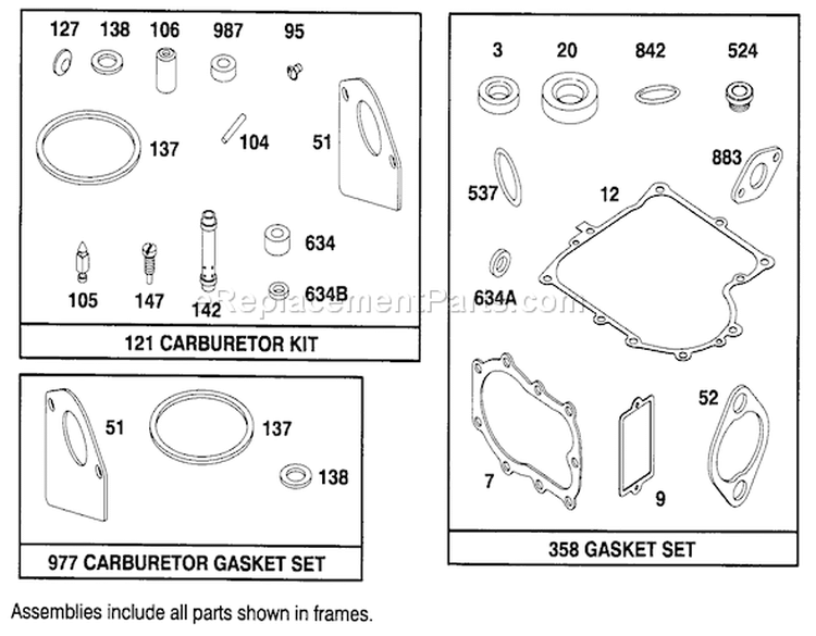 Page J Diagram and Parts List for 70100 49000001-49999999 - 1994 Toro Lawn Tractor