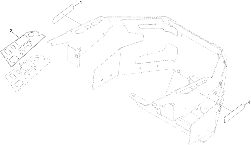 Decal Assembly Diagram and Parts List for 77294TA 400000000 - 414801564 Toro Lawn Tractor