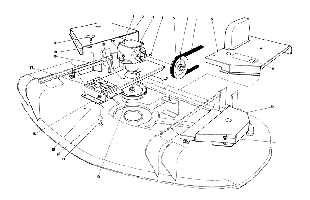Cutting Unit Model No. 30544 (Continued) Diagram and Parts List for 30754 7000001 - 7999999 Toro Lawn Tractor