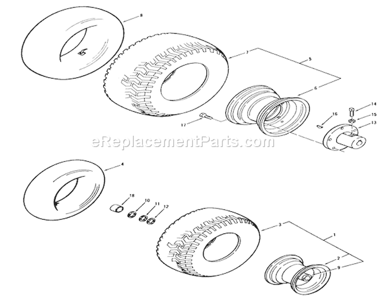 Page W Diagram and Parts List for 71-16KS02 1977 Toro Lawn Tractor