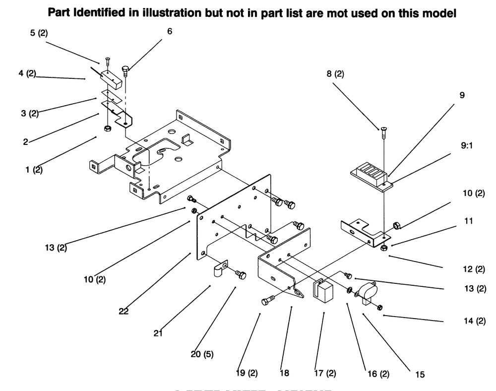 Front Plate. Relays Diagram and Parts List for 73363 6900001 - 6999999 Toro Lawn Tractor