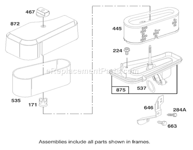 Page K Diagram and Parts List for 71190 8900001-8999999 - 1998 Toro Lawn Tractor