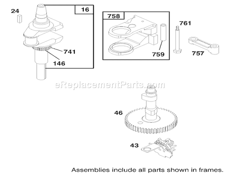 Page H Diagram and Parts List for 71190 8900001-8999999 - 1998 Toro Lawn Tractor