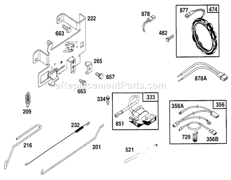 Page K Diagram and Parts List for 71196 6900001-6999999 - 1996 Toro Lawn Tractor