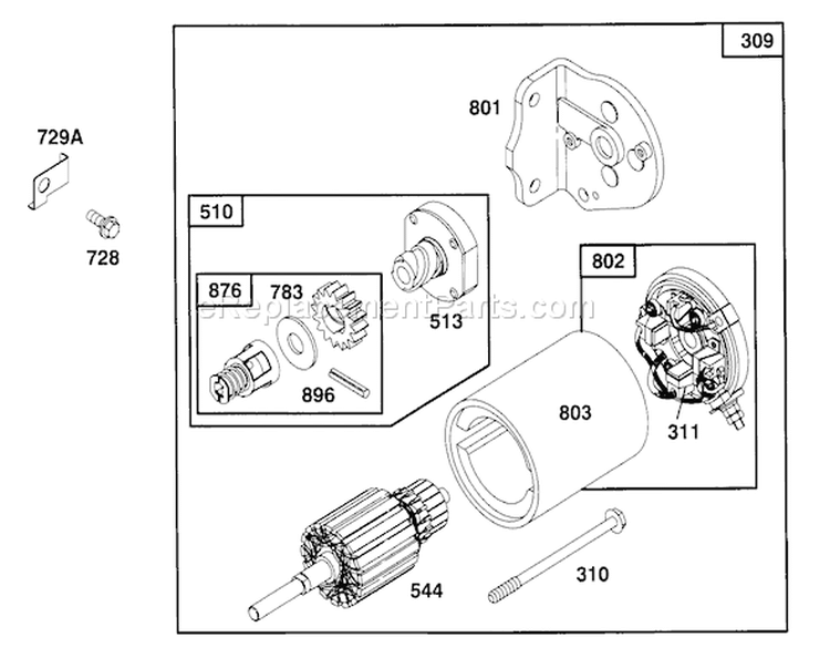 Page S Diagram and Parts List for 71182 5910001-5999999 - 1995 Toro Lawn Tractor