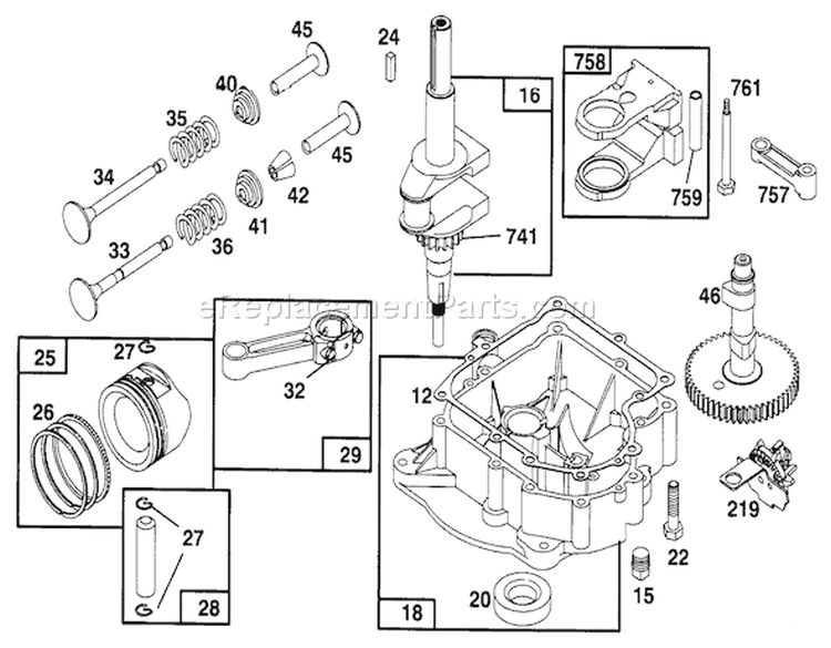 Page L Diagram and Parts List for 71188 6900001-6999999 - 1996 Toro Lawn Tractor