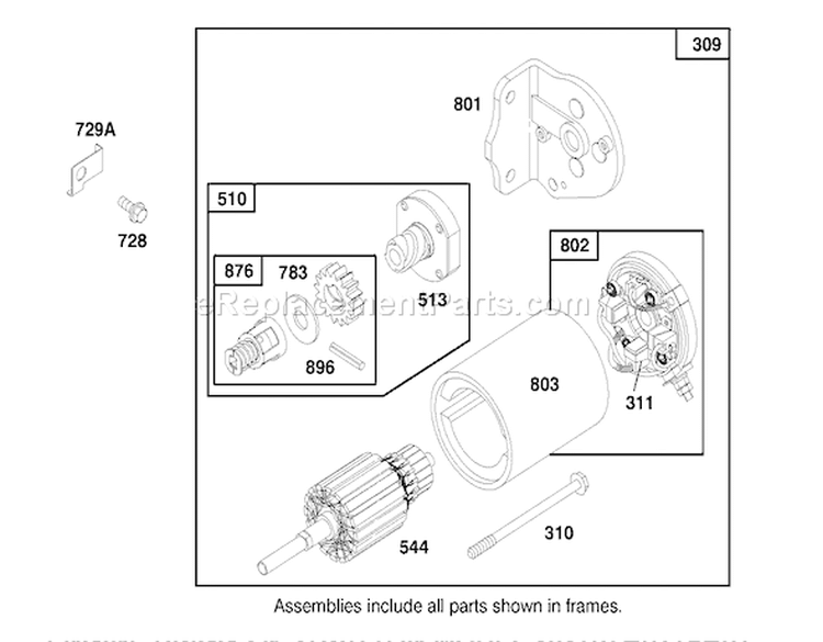 Page K Diagram and Parts List for 71201 7900001-7999999 - 1997 Toro Lawn Tractor