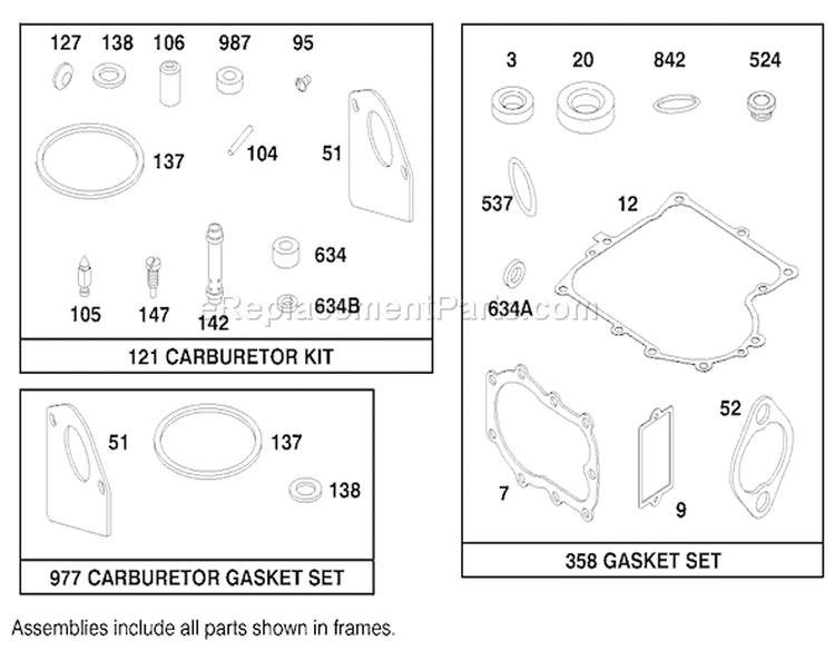 Page L Diagram and Parts List for 71201 7900001-7999999 - 1997 Toro Lawn Tractor