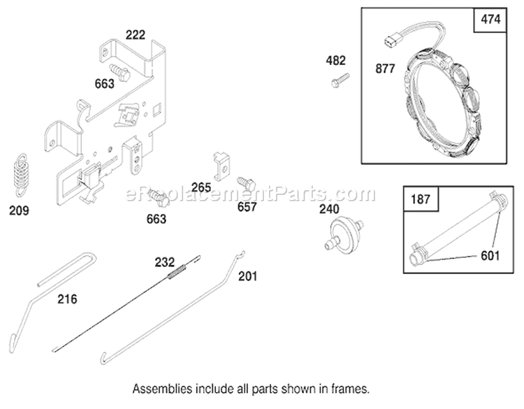 Page Q Diagram and Parts List for 71201 7900001-7999999 - 1997 Toro Lawn Tractor