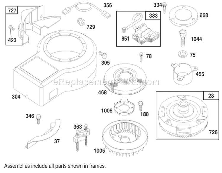 Page R Diagram and Parts List for 71201 7900001-7999999 - 1997 Toro Lawn Tractor