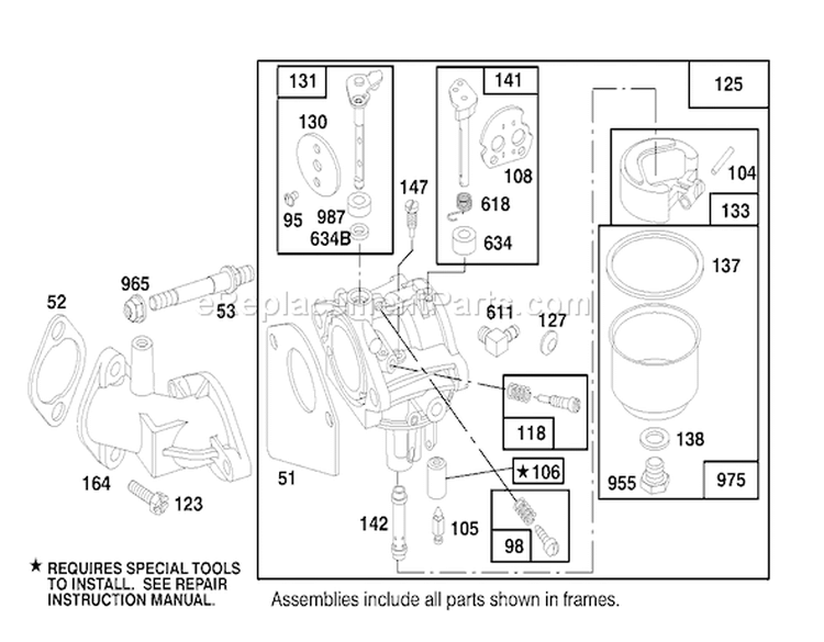 Page G Diagram and Parts List for 71201 7900001-7999999 - 1997 Toro Lawn Tractor