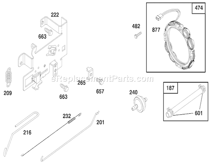 Page I Diagram and Parts List for 71201 7900001-7999999 - 1997 Toro Lawn Tractor