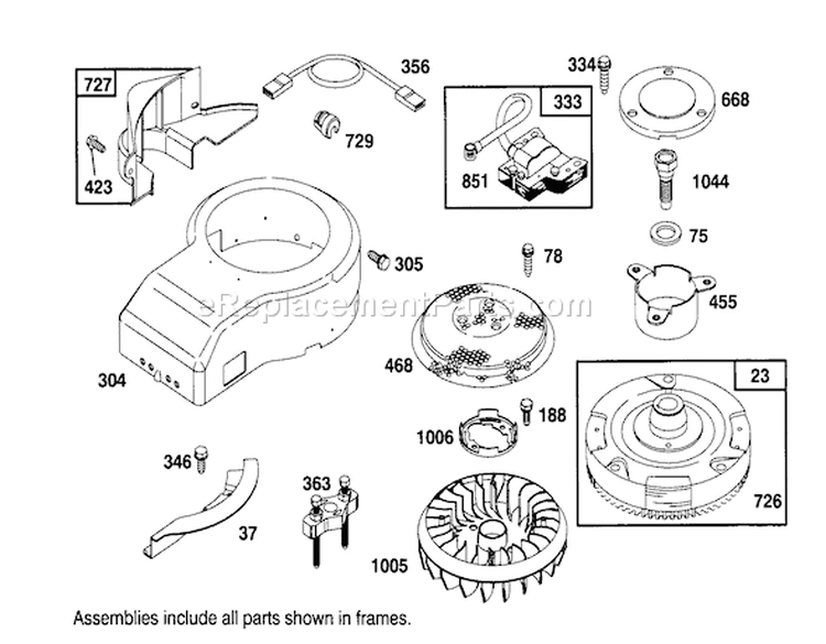 Page K Diagram and Parts List for 71205 59000001-59999999 - 1995 Toro Lawn Tractor