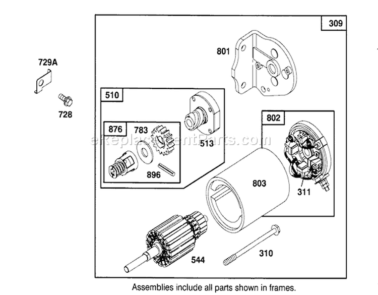 Page L Diagram and Parts List for 71205 59000001-59999999 - 1995 Toro Lawn Tractor