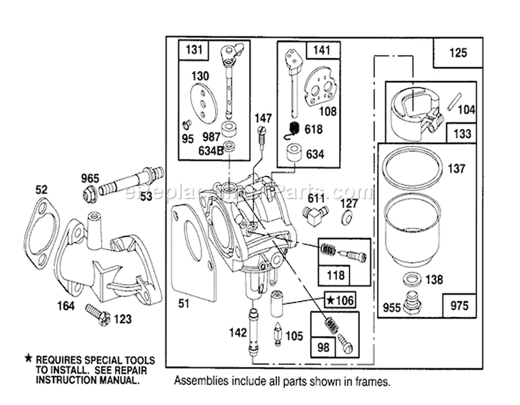Page H Diagram and Parts List for 71205 59000001-59999999 - 1995 Toro Lawn Tractor