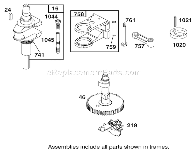 Page H Diagram and Parts List for 71205 6900001-6999999 - 1996 Toro Lawn Tractor