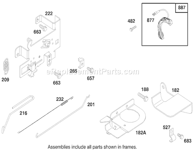 Page K Diagram and Parts List for 71208 7900001-7999999 - 1997 Toro Lawn Tractor