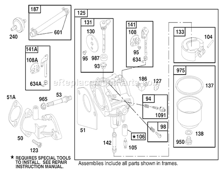 Page I Diagram and Parts List for 71208 8900001-8999999 - 1998 Toro Lawn Tractor