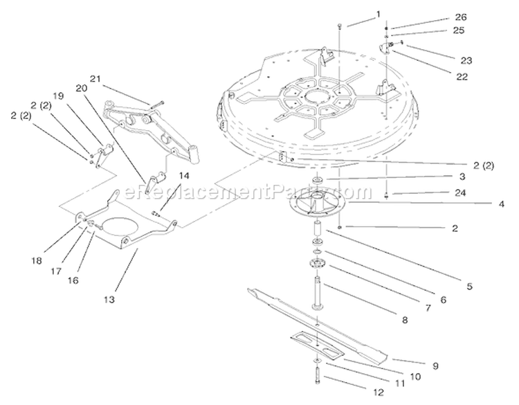 Page C Diagram and Parts List for 71209 200000001-200999999 - 2000 Toro Lawn Tractor